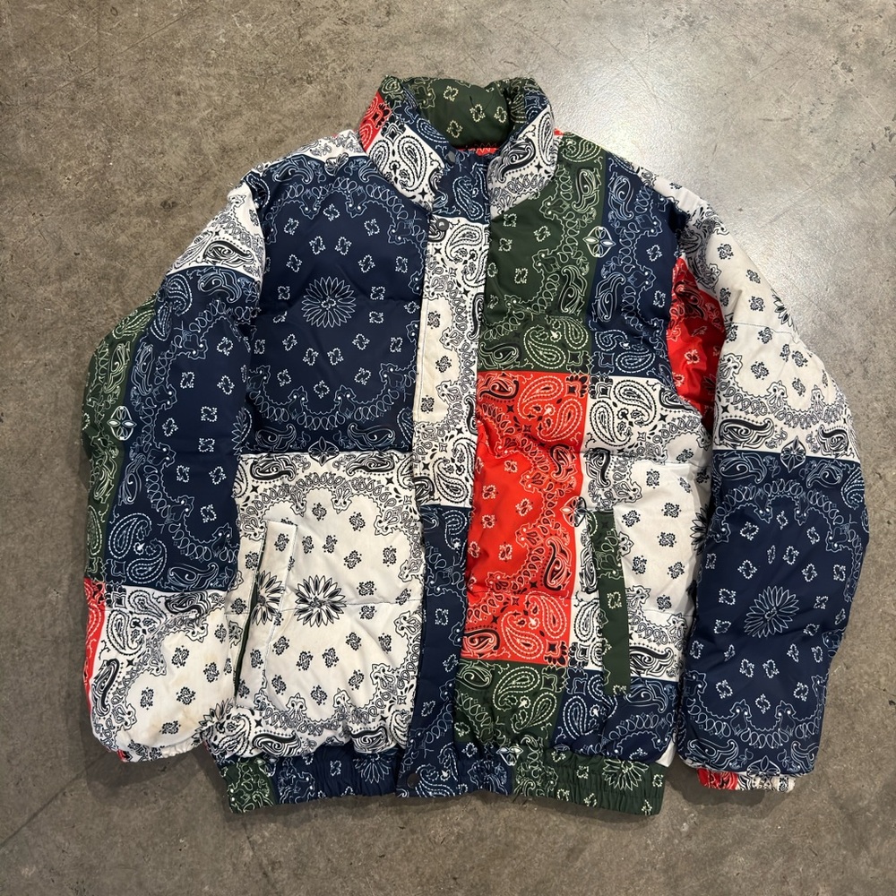 Made Extreme Paisley Bandana Puffer